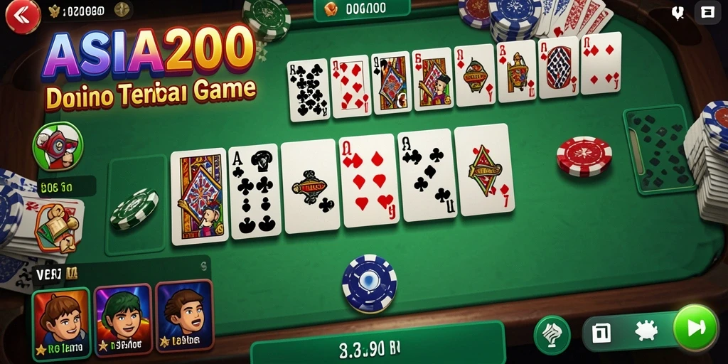 Tampilan gameplay dari ASIA200 yang menarik dan interaktif.