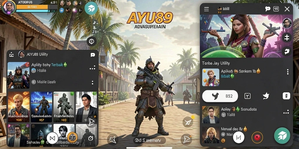Tampilan utama AYU89 yang menunjukkan fitur pengingat dan manajemen waktu.