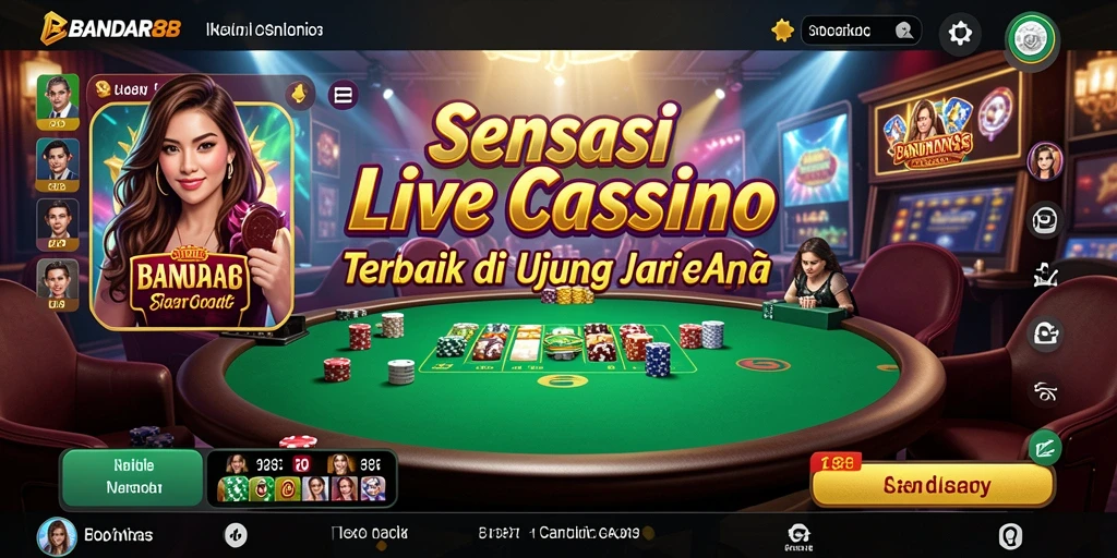 Gameplay Revolusioner Live Casino di BANDAR88