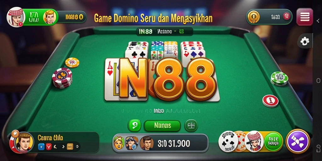 Tampilan grafis yang menarik dan gameplay seru di IN88.