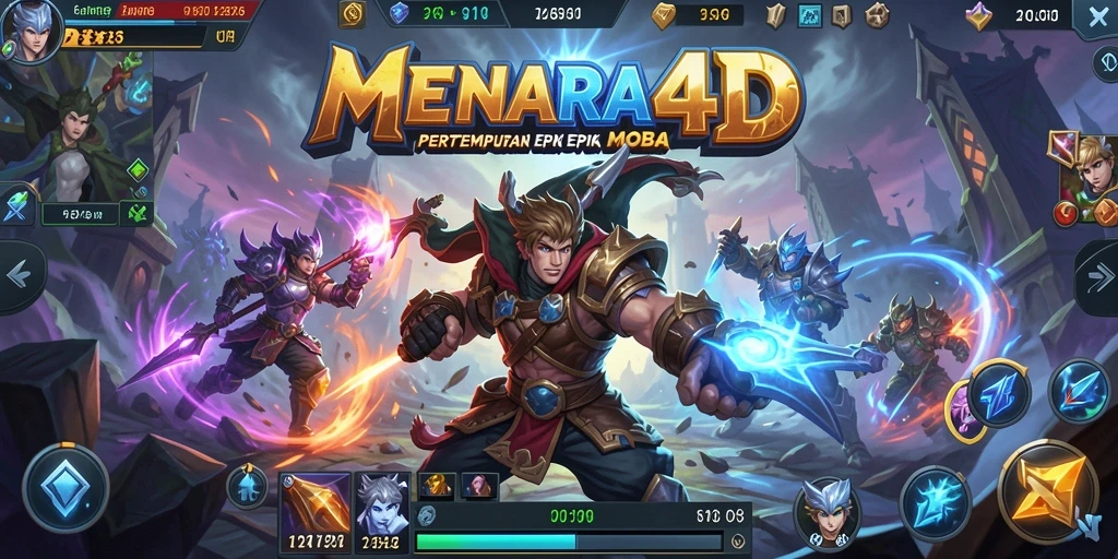 Tampilan gameplay MENARA4D yang seru dan penuh aksi.