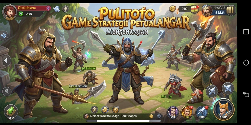 Tampilan gameplay PULITOTO yang menarik dan seru.