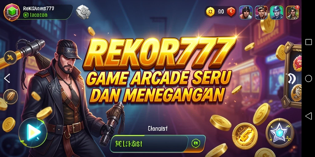 Tampilan gameplay seru dan menegangkan dari REKOR777.