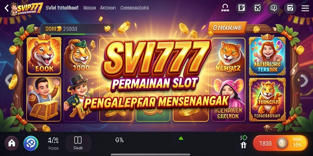 Tampilan gameplay Slot SVIP777 dengan grafis yang menarik.