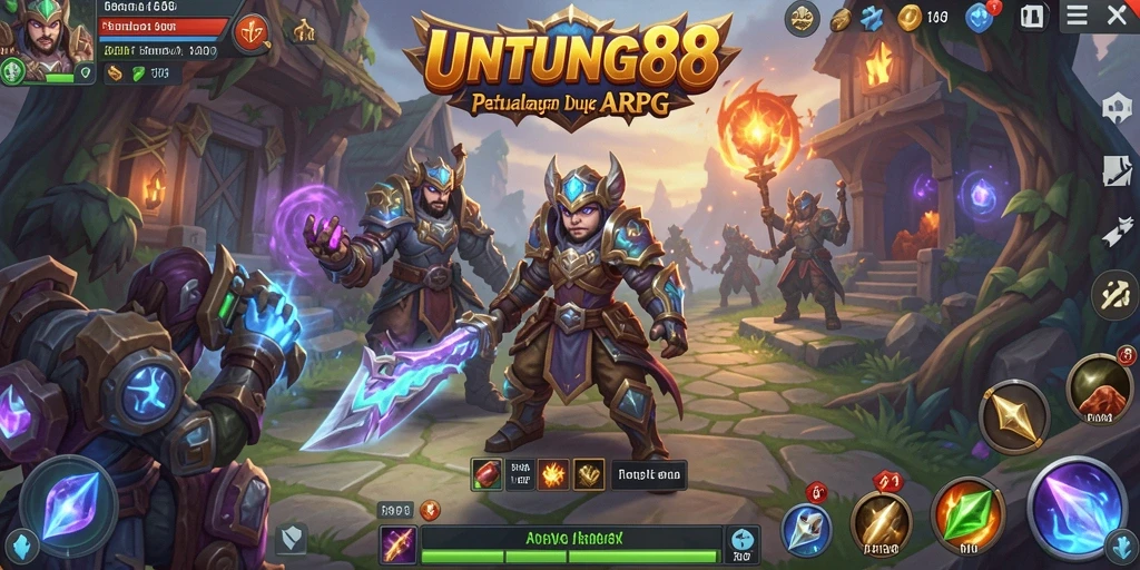 Tampilan gameplay UNTUNG88 yang penuh aksi dan tantangan.